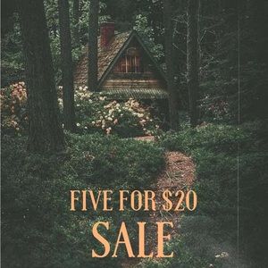 all listings $15 and ⬇️